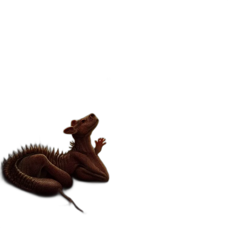 dragon, creature, animal, hat transparent PNG cut-out