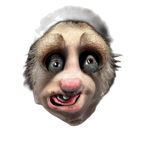 creature, animal, face, mask transparent PNG cut-out