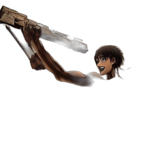 weapon, sword, staff, hair transparent PNG cut-out