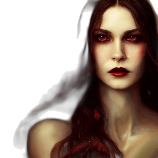 face, fantasy art, photorealistic, concept art transparent PNG cut-out