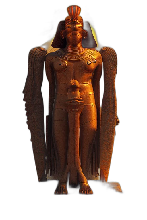 jewelry, staff, 3d render, god transparent PNG cut-out