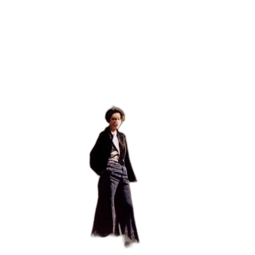 jacket, staff, umbrella, dress transparent PNG cut-out