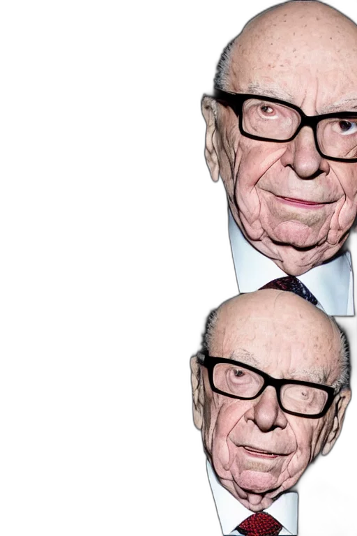 face, mask, rupert, murdoch transparent PNG cut-out