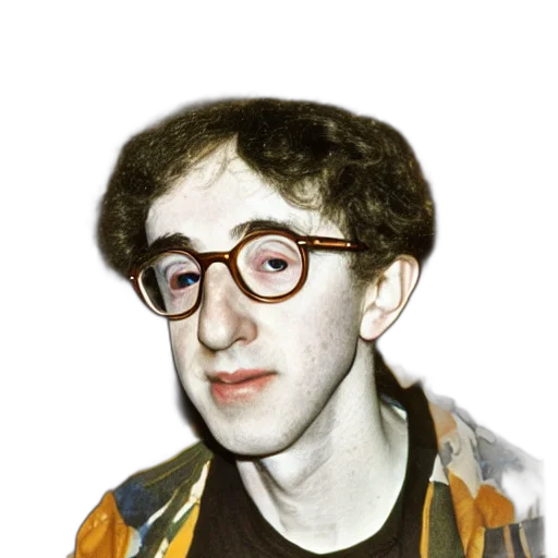 hair, face, mask, creature transparent PNG cut-out