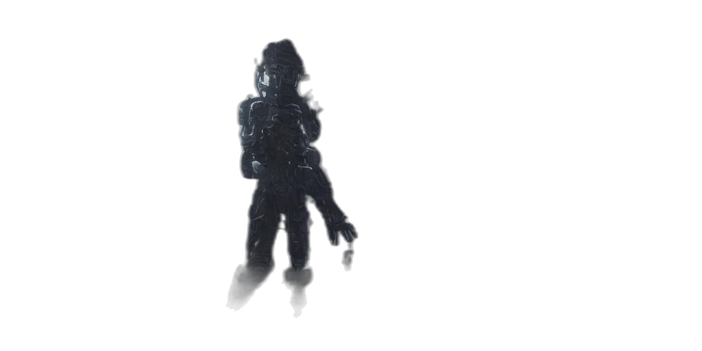 robot, creature, weapon, jacket transparent PNG cut-out