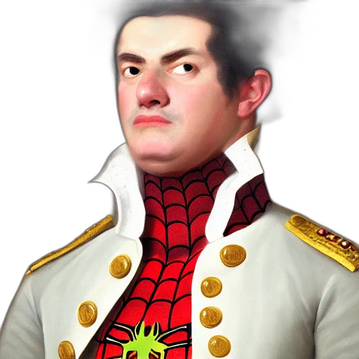 face, staff, crown, 3d render transparent PNG cut-out