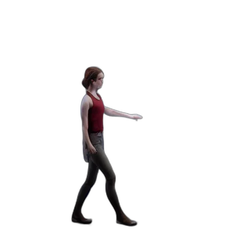 dress, robot, jacket, staff transparent PNG cut-out
