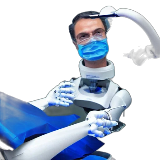 robot, staff, mask, concept art transparent PNG cut-out