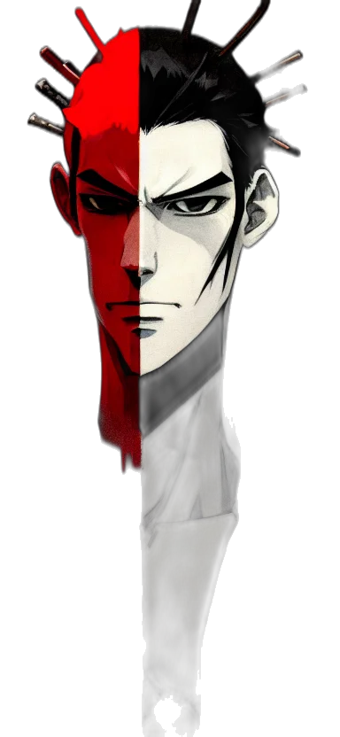 mask, staff, face, sword transparent PNG cut-out