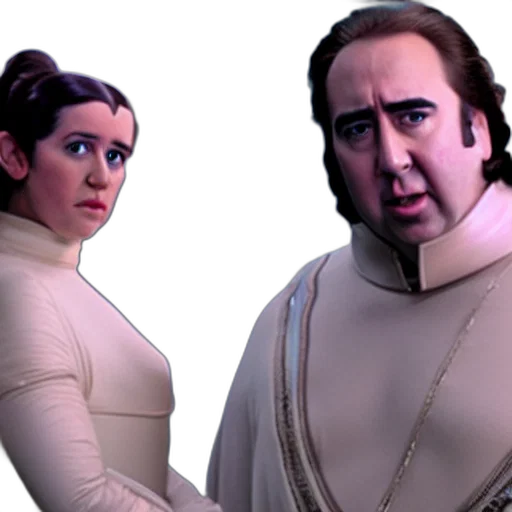 concept art, fat, nic, cage transparent PNG cut-out