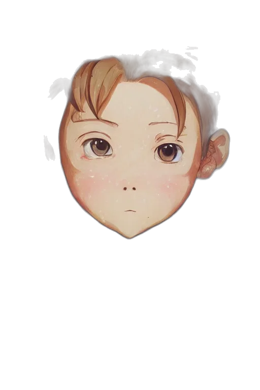 face, mask, crown, staff transparent PNG cut-out