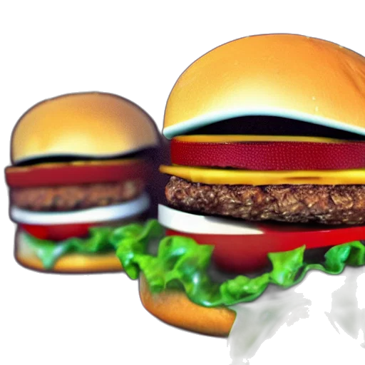 food, animal, 3d render, photorealistic transparent PNG cut-out