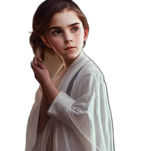dress, face, staff, jacket transparent PNG cut-out