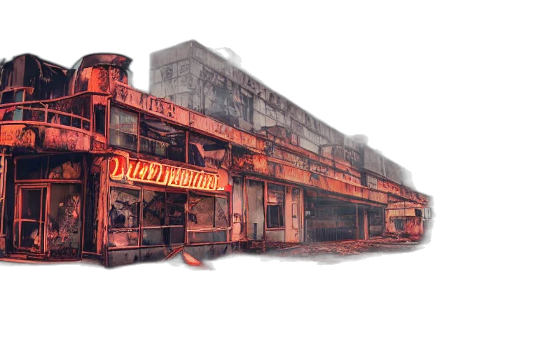 car, building, furniture, robot transparent PNG cut-out