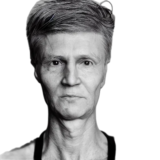 face, mask, hair, staff transparent PNG cut-out