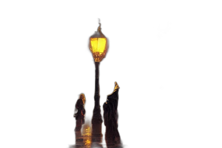 umbrella, staff, sword, crown transparent PNG cut-out