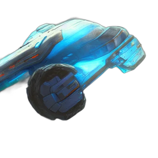 car, weapon, 3d render, concept art transparent PNG cut-out