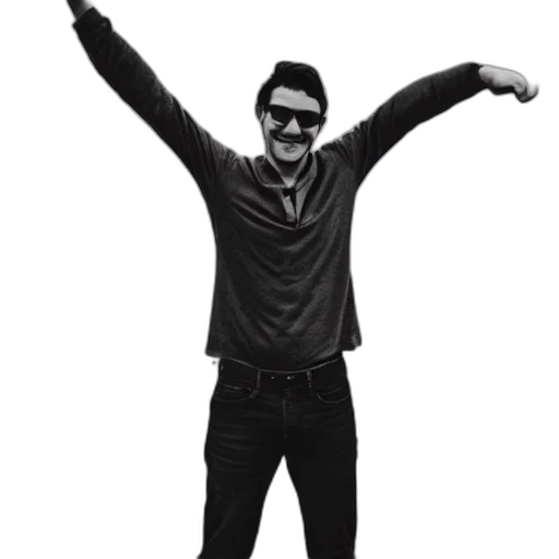 staff, jacket, mask, hat transparent PNG cut-out