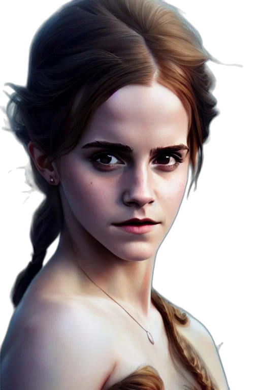 face, photorealistic, fantasy art, concept art transparent PNG cut-out