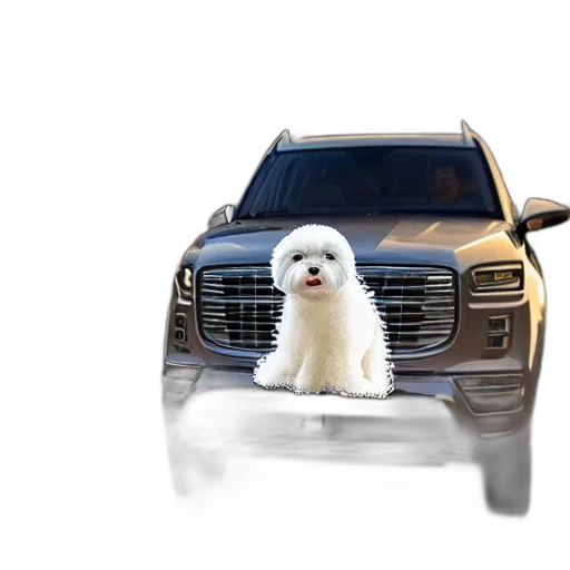 car, animal, photorealistic, 3d render transparent PNG cut-out