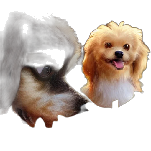 animal, hair, photorealistic, concept art transparent PNG cut-out