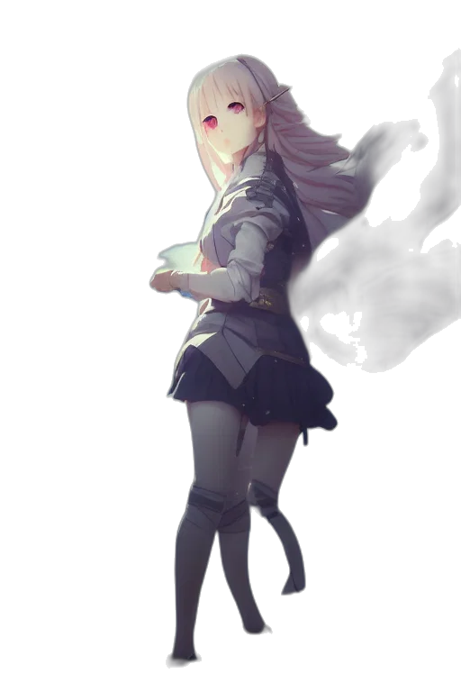 staff, dress, dragon, mask transparent PNG cut-out