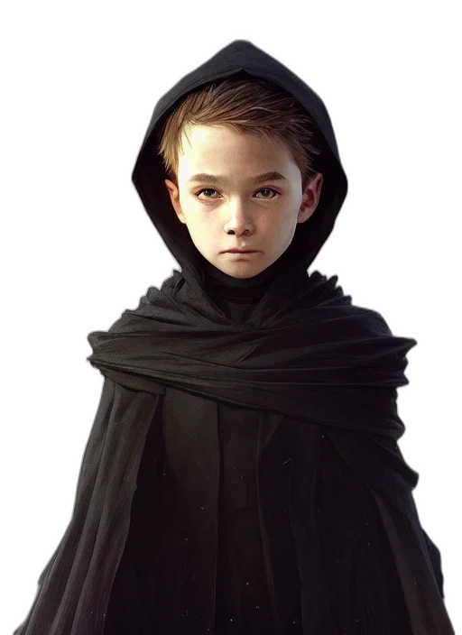 jacket, mask, staff, face transparent PNG cut-out