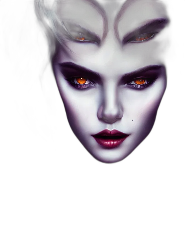 face, mask, crown, creature transparent PNG cut-out