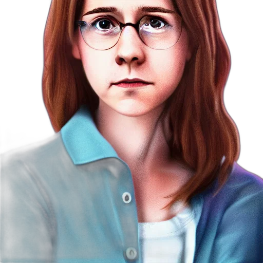 face, jacket, staff, hair transparent PNG cut-out