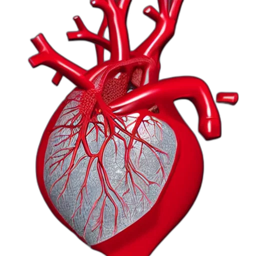 3d render, close, anatomical, model transparent PNG cut-out