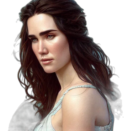 face, dress, dragon, jewelry transparent PNG cut-out