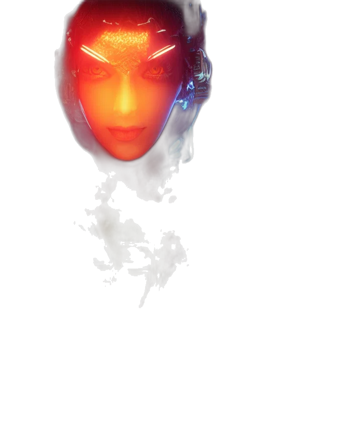 mask, face, robot, weapon transparent PNG cut-out
