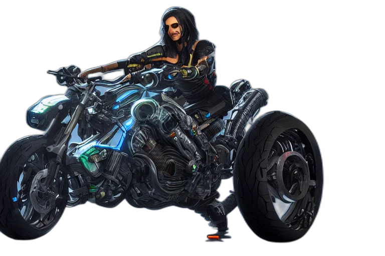 weapon, concept art, photorealistic, comic book art transparent PNG cut-out