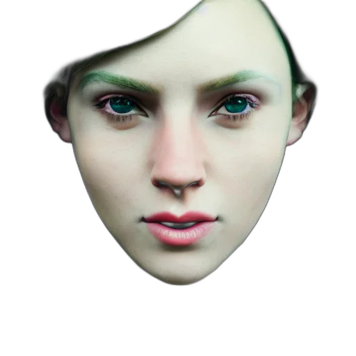 face, mask, hat, jewelry transparent PNG cut-out