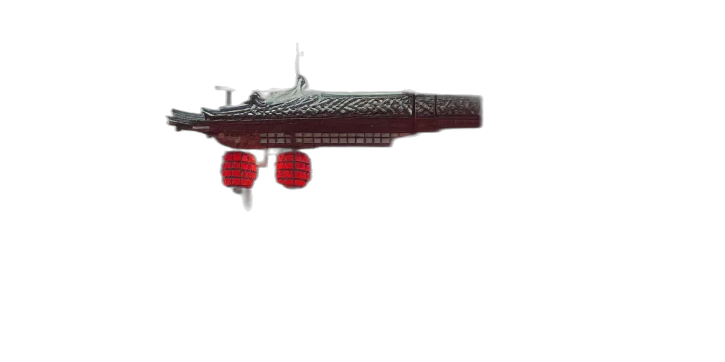 weapon, 3d render, concept art, pixel art transparent PNG cut-out