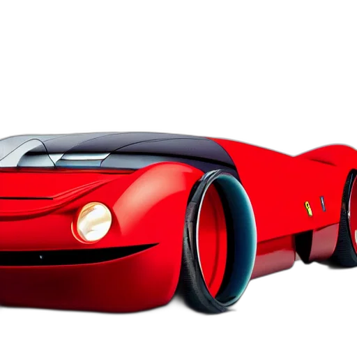 car, 3d render, concept art, photorealistic transparent PNG cut-out