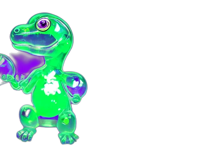 creature, dragon, animal, 3d render transparent PNG cut-out