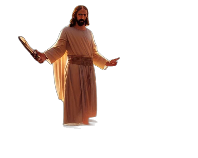 sword, staff, weapon, 3d render transparent PNG cut-out