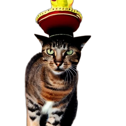 crown, hat, staff, animal transparent PNG cut-out