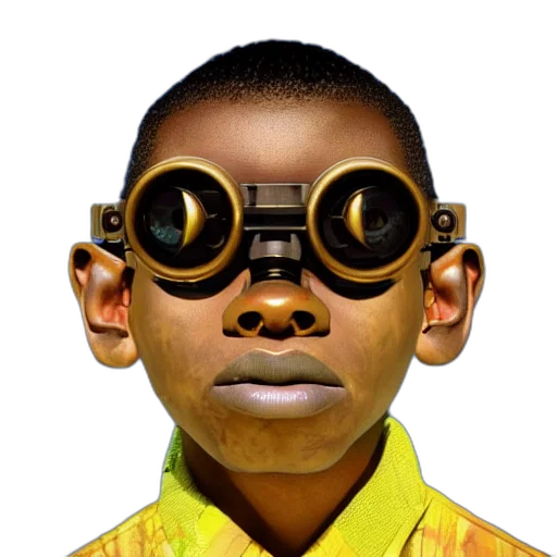 mask, face, robot, staff transparent PNG cut-out