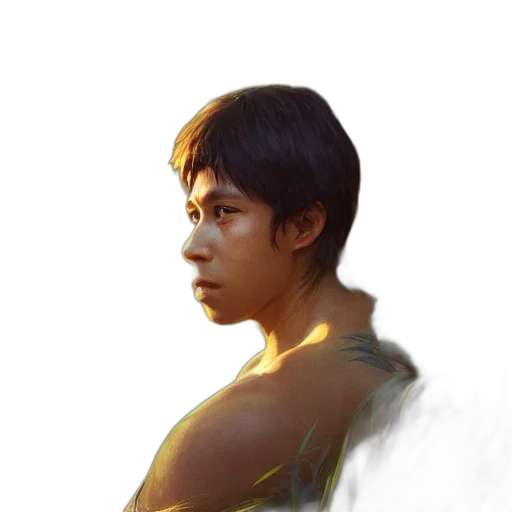 face, robot, photorealistic, comic book art transparent PNG cut-out