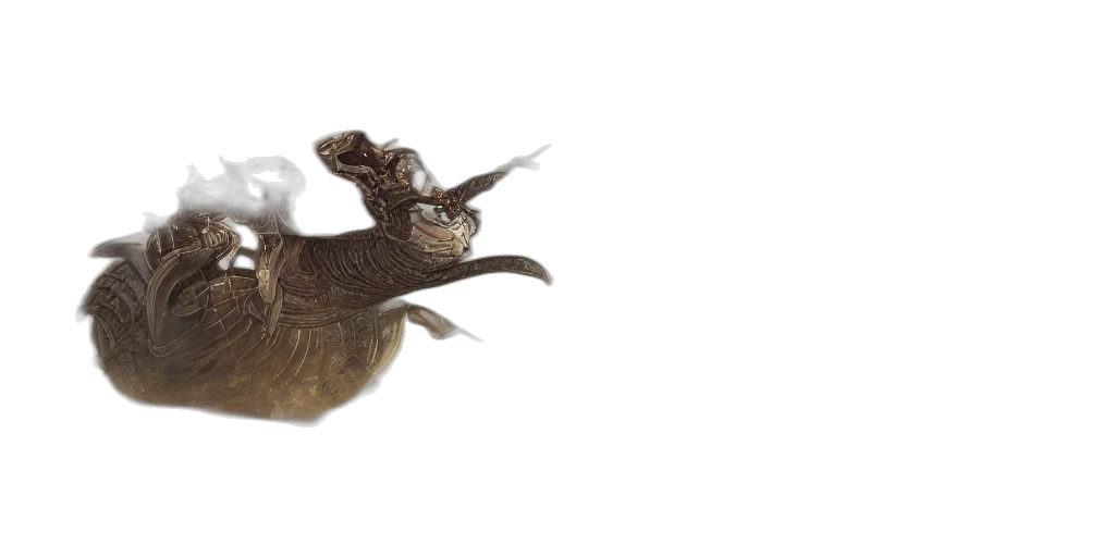 dragon, animal, hair, creature transparent PNG cut-out