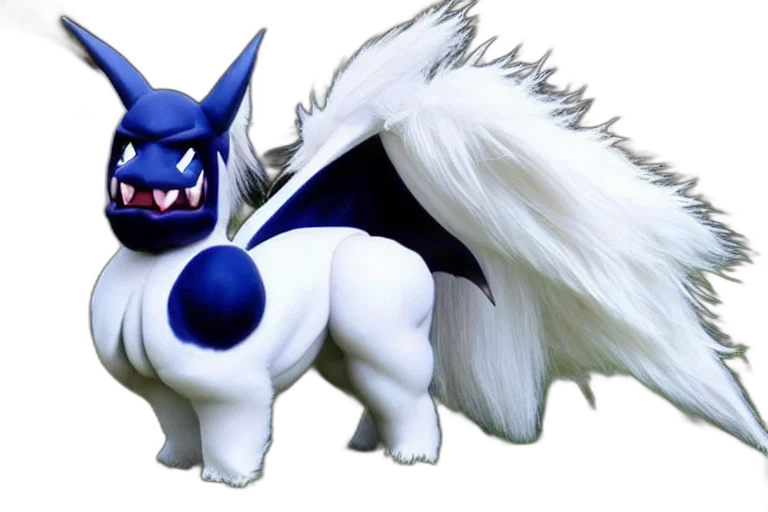 animal, creature, dragon, 3d render transparent PNG cut-out