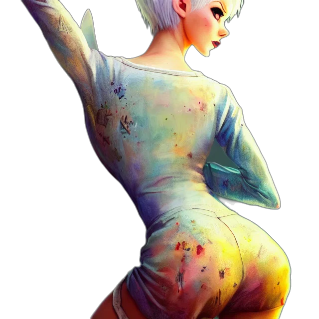 dress, watercolor, concept art, fantasy art transparent PNG cut-out