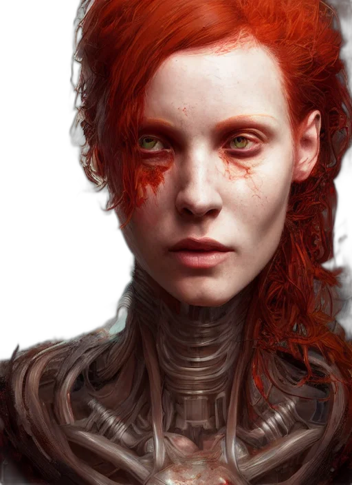 face, robot, concept art, fantasy art transparent PNG cut-out