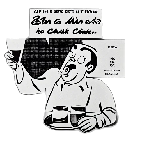 poster, man, drinking, milk transparent PNG cut-out