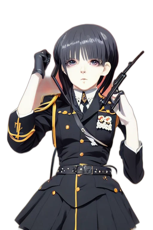 staff, weapon, jacket, anime transparent PNG cut-out