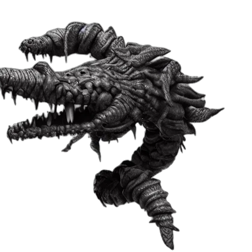 dragon, creature, weapon, animal transparent PNG cut-out