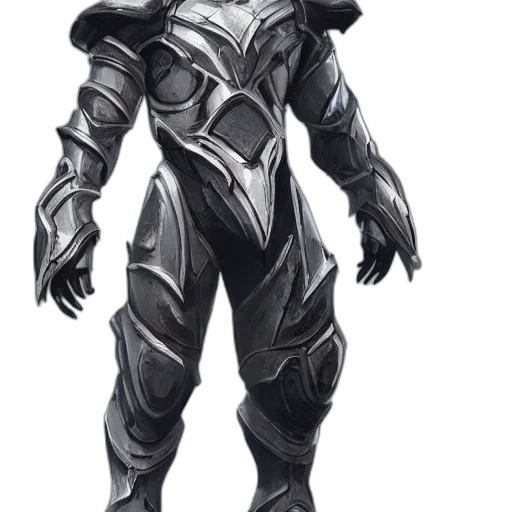 robot, concept art, fantasy art, 3d render transparent PNG cut-out