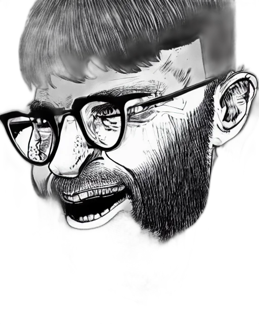 face, creature, hair, animal transparent PNG cut-out